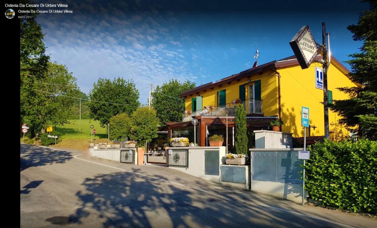 Osteria Da Cesare E Locanda كاستيل سان بييترو تي المظهر الخارجي الصورة